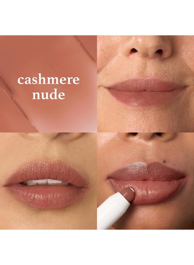 Julep It's Balm: Tinted Lip Balm + Buildable Lip Color - Cashmere Nude - Natural Gloss Finish - Hydrating Vitamin E Core - Vegan - Image 2