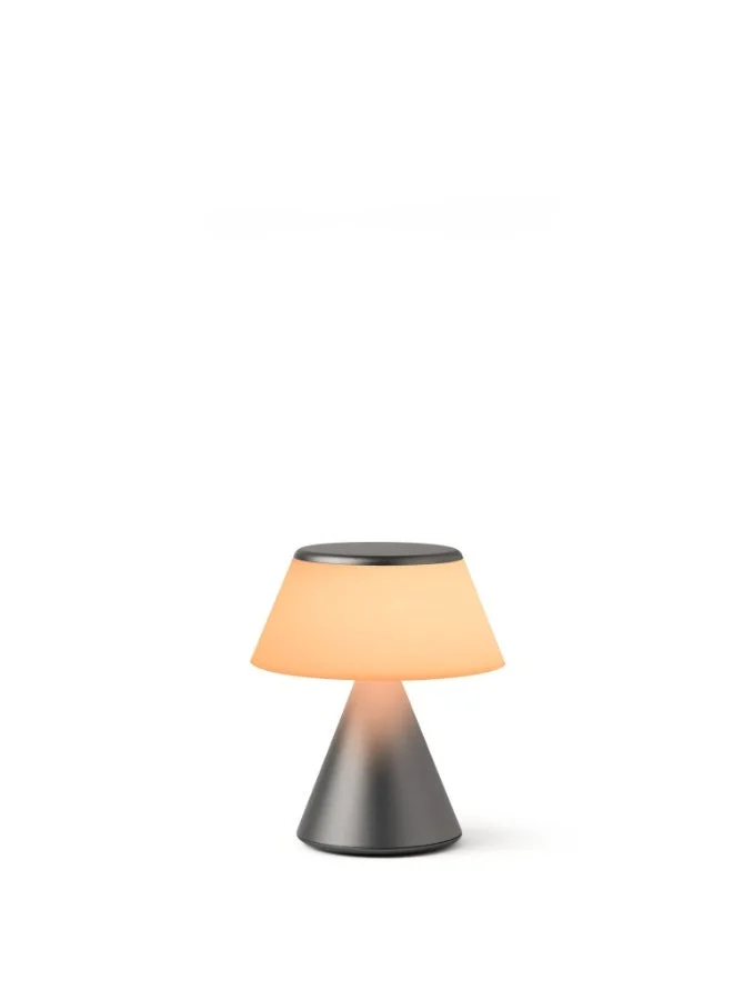 LEXON GUN METAL Luma S Portable LED Lamp With Synchronization Feature  | Best Price UAE