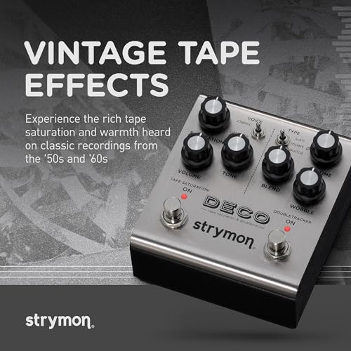 Strymon Deco Tape Saturation and Doubletracker Delay Pedal V2 - Image 2