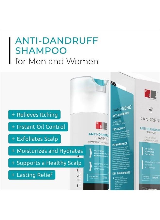 DS LABORATORIES Dandrene Dandruff Shampoo Shampoo for Itchy, Dry Scalp, Psoriasis Shampoo, Seborrheic Dermatitis Shampoo, For Men and Women (7 fl oz) Packaging May Vary  - Image 2