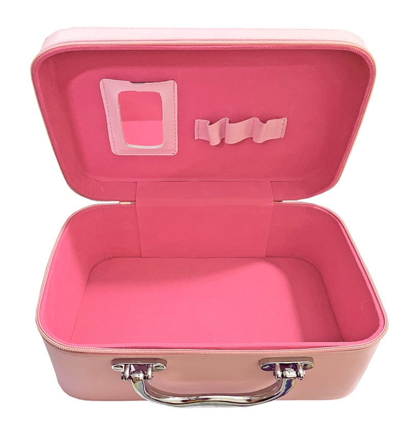 G4U Makeup Box with Mirror | Cosmetic Bags | Vanity Case for Women (Pro Tan) - Image 2