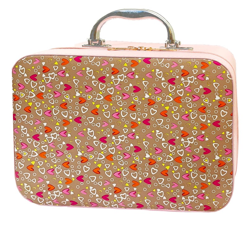 G4U Makeup Box with Mirror | Cosmetic Bags | Vanity Case for Women (Pro Tan) - Image 4