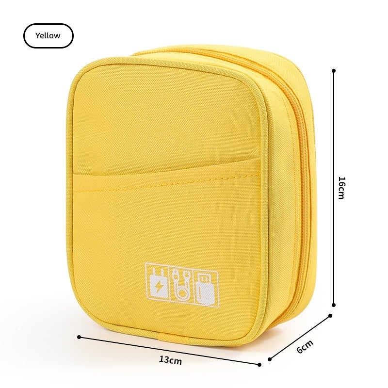 Multifunctional Data Cable Organizer, Electronic Accessories Case for Headphones, Power Banks &  Cables