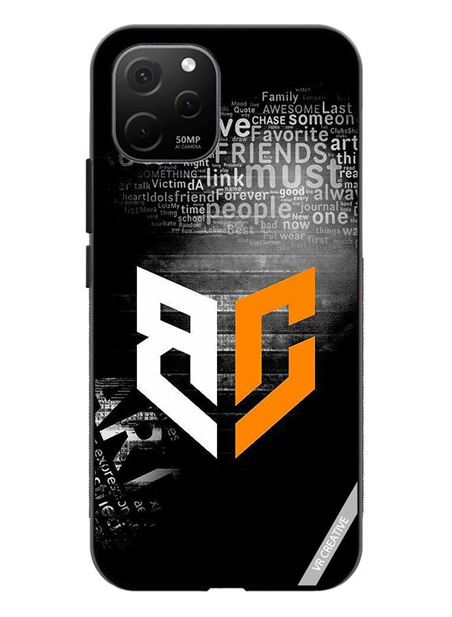 VR CREATIVE Protective Case Cover For Huawei Nova Y61 Bg Logo Design Multicolour - Image 1