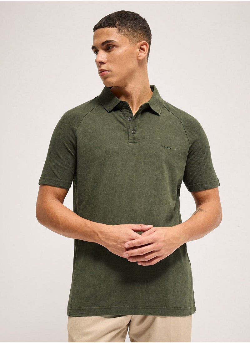 THE BEAR HOUSE Men’s Polo T-Shirt – Soft, Breathable Cotton, Classic Fit for All-Day Comfort, Stylish Casual Shirt for Summer, Everyday Wear & Outdoor Activities  - Image 1