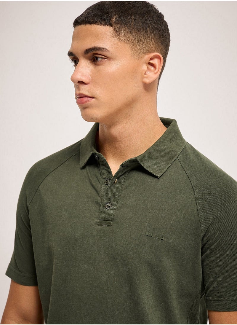 THE BEAR HOUSE Men’s Polo T-Shirt – Soft, Breathable Cotton, Classic Fit for All-Day Comfort, Stylish Casual Shirt for Summer, Everyday Wear & Outdoor Activities  - Image 2