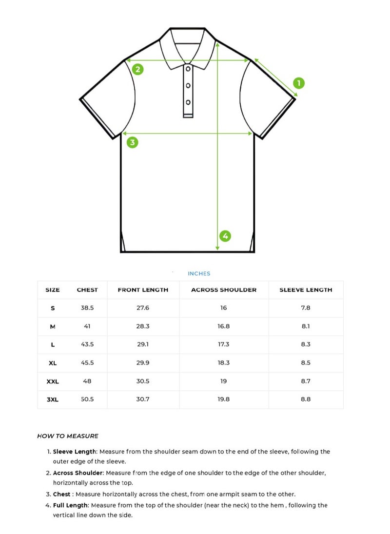 THE BEAR HOUSE Men’s Polo T-Shirt – Soft, Breathable Cotton, Classic Fit for All-Day Comfort, Stylish Casual Shirt for Summer, Everyday Wear & Outdoor Activities  - Image 3