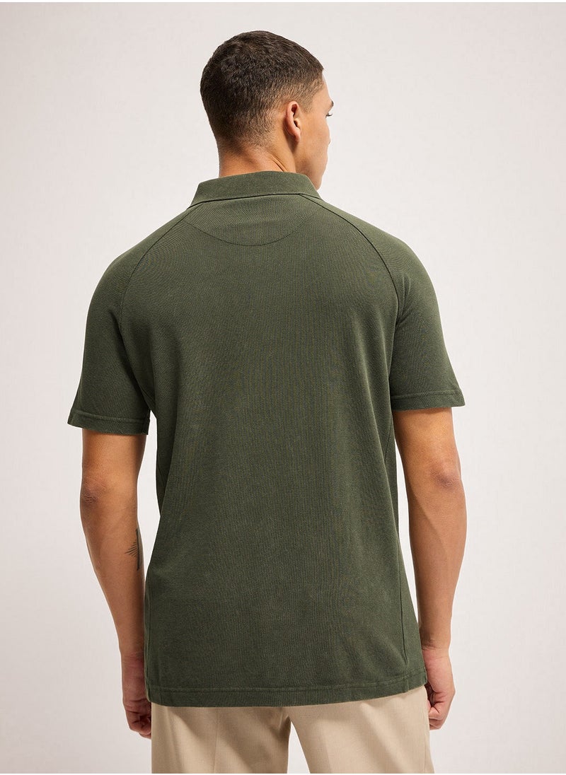 THE BEAR HOUSE Men’s Polo T-Shirt – Soft, Breathable Cotton, Classic Fit for All-Day Comfort, Stylish Casual Shirt for Summer, Everyday Wear & Outdoor Activities  - Image 5