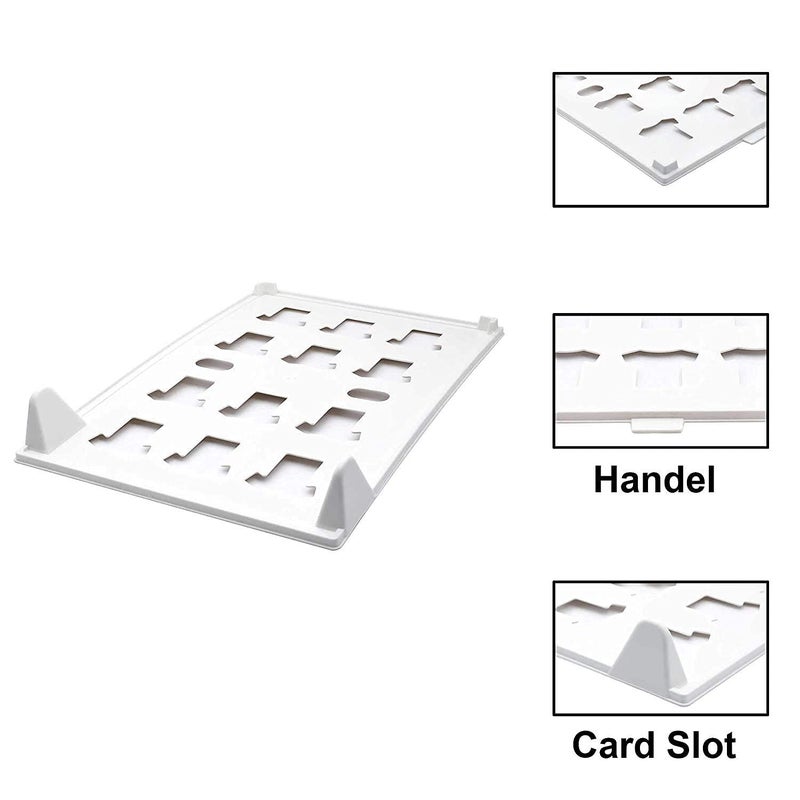 SHREEJIIH SHREEJIIH 10Layers TShirt Organizer AntiWrinkle Clean Clothes Storage Organizer Holder Rack TShirt Organization System Travel Closet Organizer Pack of 10 Sheet  - Image 5