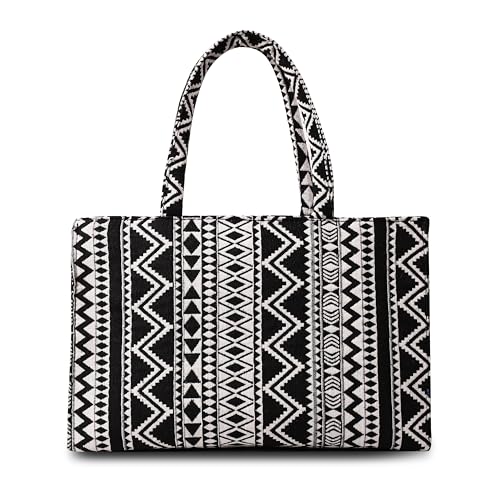 Glowic handbag | Totebag | tote bag for woman | handbag for woman | women handbags | women handbags big size | Cotton bag (WBAG-109) - Image 1