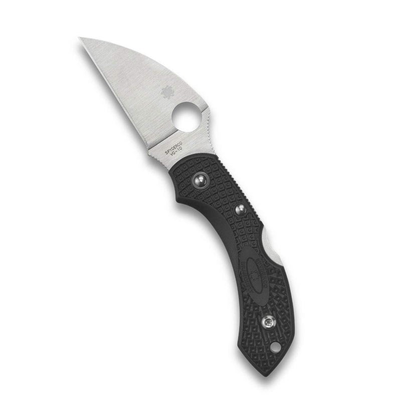 Spyderco Dragonfly 2 Lightweight Signature Knife with 2.28" VG-10 Wharncliffe Blade and High-Strength Black FRN Handle - PlainEdge - C28FPWCBK2 - Image 1