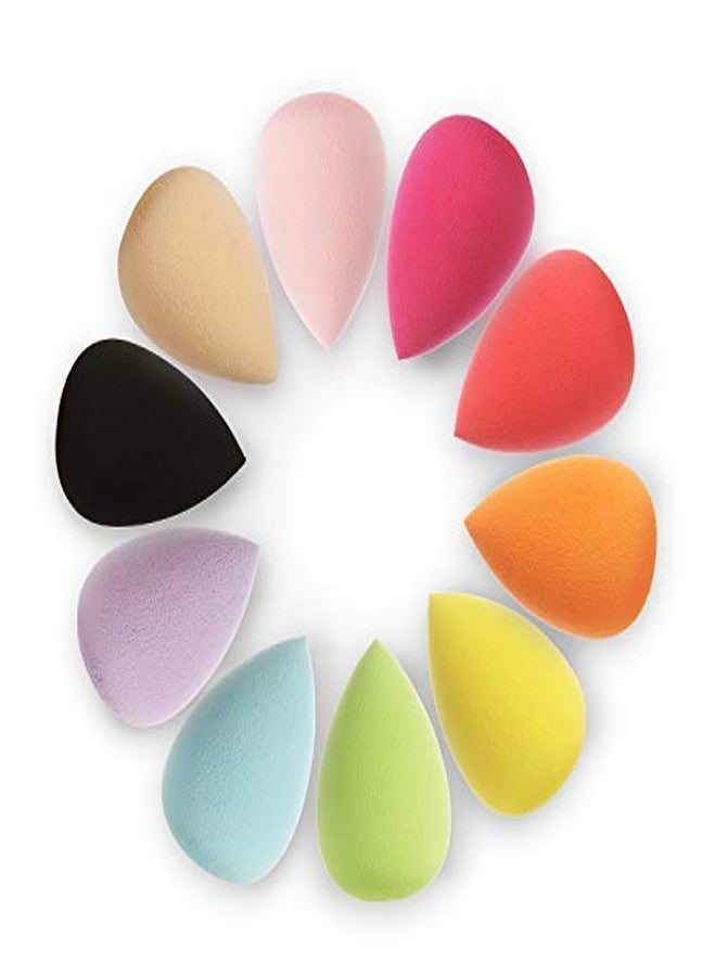 RIGOENT Makeup Beauty Sponge Pro Puff Set ,Hypoallergenic,Latex-free, Flawless Streak-free Foundation Blender Professional Beauty Makeup Set for Dry & Wet Use (MULTI COLOR) (PACK OF 6) - Image 1