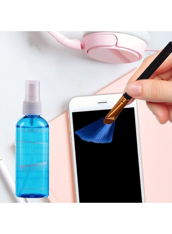 JLD 3 in 1 Screen Cleaning Kit for LCD/TFT/LED/Plasma/OLED Televisions and Computer Monitors, Ideal for Laptops Displays, Smartphones, Tablets with Brush, Cloth, Electronic Device Screen Cleaner - Image 4