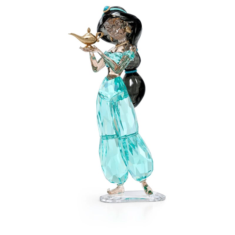 Swarovski Aladdin Princess Jasmine Annual Edition 2022 Figurine Blue Crystals Part of The Aladdin Collection
