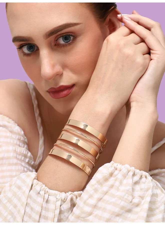 SOHI Party Cuff Artificial Bracelet Jewellery