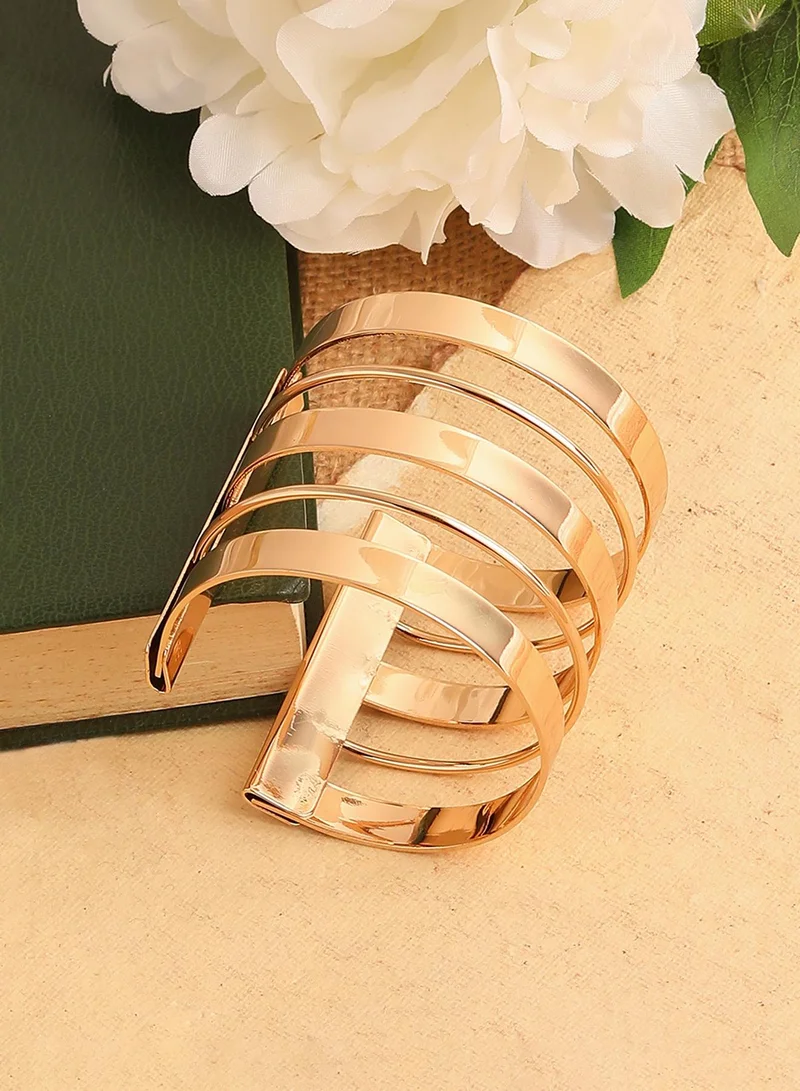 SOHI Party Cuff Artificial Bracelet Jewellery