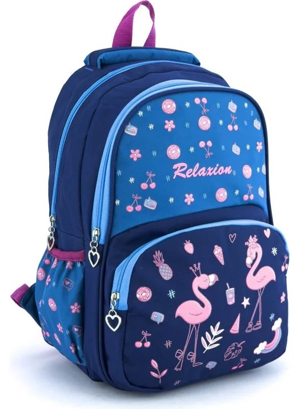 ريلاكسن Primary School Bag with Nutrition Flamingo 1340