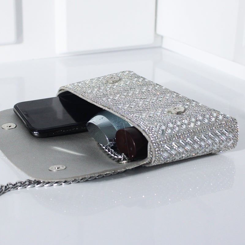 Style Fashion Women'S Shoulder Bag Evening Bag Exquisite Elegant Dress Bag Flip Clutch Fashion Evening Bag - Image 4