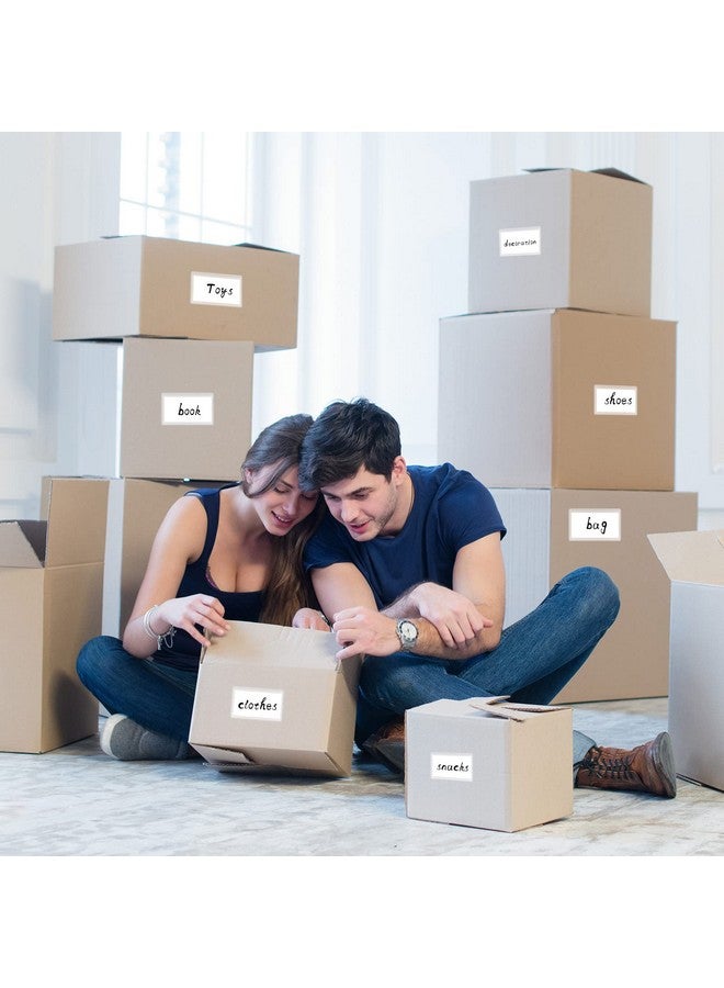 جيي مجموعة من 100 جيب لبطاقات العمل ذاتية اللصق مع جيوب شفافة مفتوحة من الأعلى وبطاقات فهرس فارغة لتنظيم الصور (أبيض) - Image 4