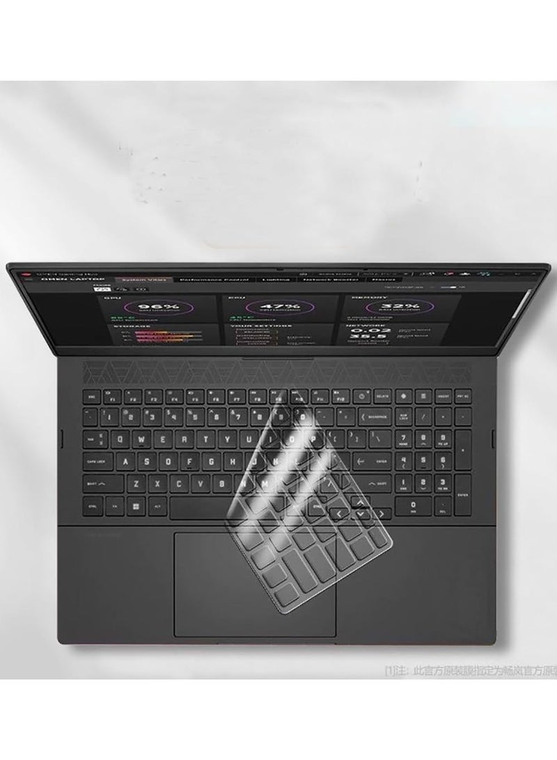 Green Tiger Compatible with HP Victus 15.6 i5 Gaming Laptop TPN-Q278_599J4AV keyboard protective film case，TPU material, Ultra-thin, snug fit, Reusable, easy to clean, Durable，HP Victus Laptop keyboard cvoer - Image 1