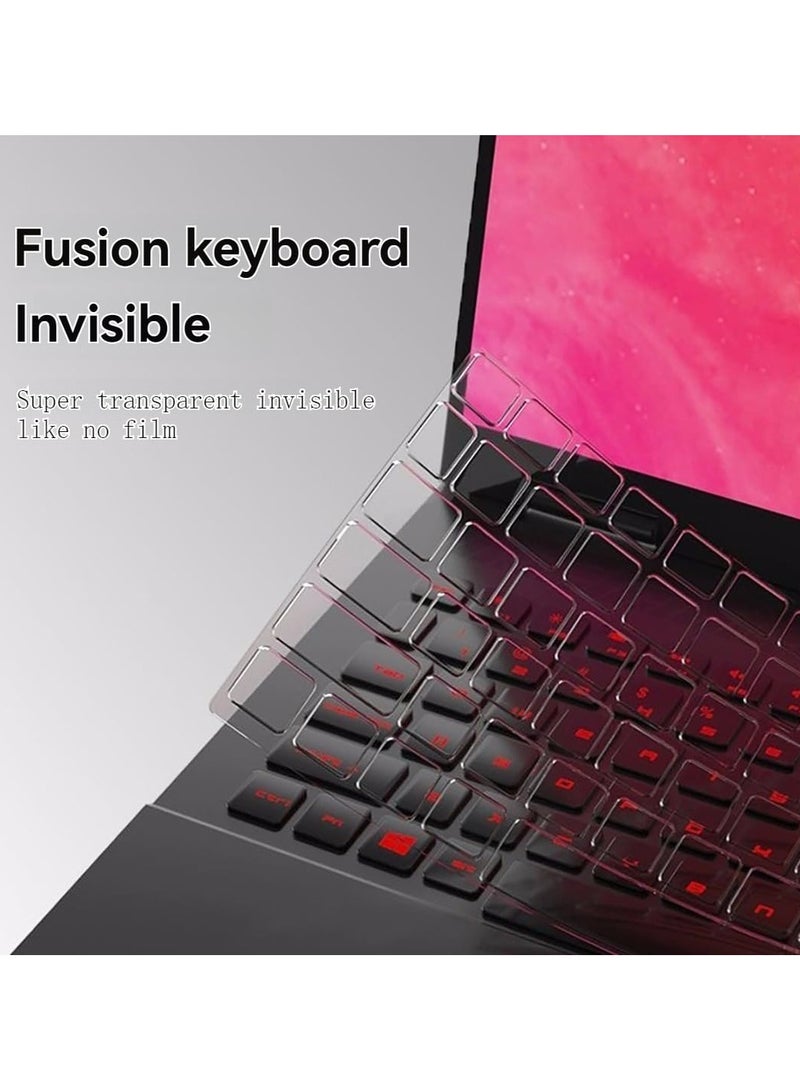 Green Tiger Compatible with HP Victus 15.6 i5 Gaming Laptop TPN-Q278_599J4AV keyboard protective film case，TPU material, Ultra-thin, snug fit, Reusable, easy to clean, Durable，HP Victus Laptop keyboard cvoer - Image 4