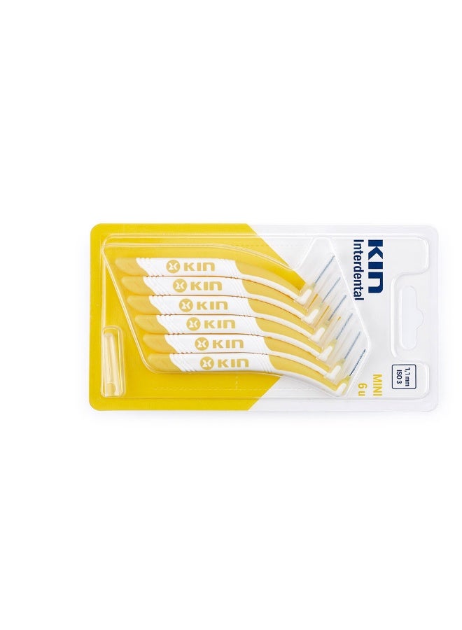 Kin Interdental Mini Brush 1,1mm x6 - Image 2