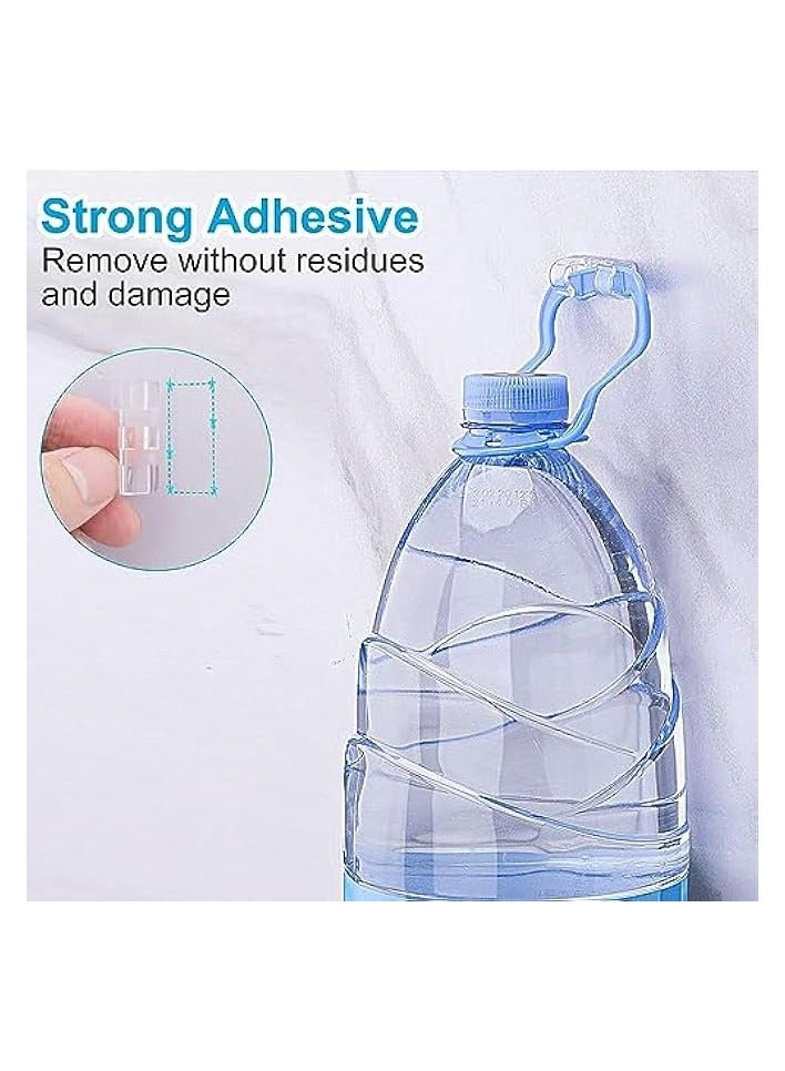 erorex 50 Pcs Self Adhesive Cable Management Clips, Upgraded Wire Holders Cord Clips for Wall, Strong Cord Organizer Cable Management Under Desk, Car, TV PC Home Office - Image 4