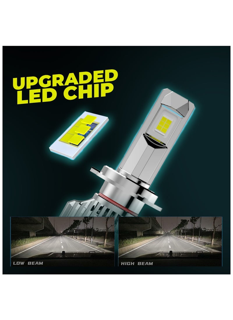 Toby's Toby's LX75-9005 150Watt/Pair Power Original Tested LED Headlight Assembly 15000 Lumens Pair Bright Color With Temperature (6500K)  - Image 2