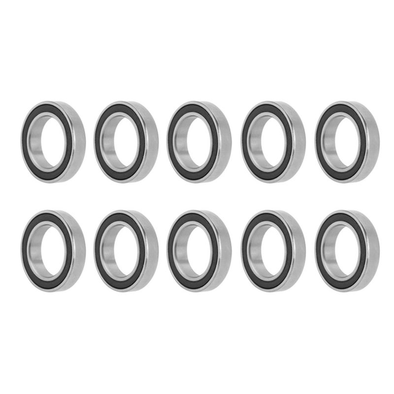 10 قطعة journalات كرة أخادق عميقة محكمة مطاطيًا 6802RS 15 مم × 24 مم × 5 مم - Image 3