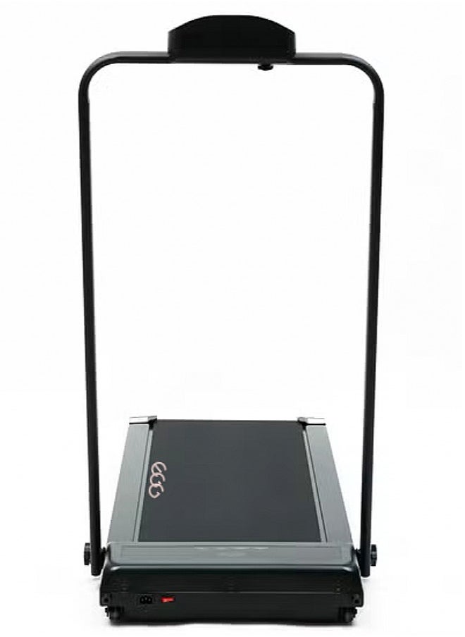 Egg - Universal Hydraulic Treadmill 100kg Capacity 1.75HP 2-in-1 Foldable 2-Level Manual Incline with Remote Control, Equipped with iPad Holder and Wheels for Easy Movement, No Noise During Exercise, Aerobic Exercise to Easily Burn Fat, Display LED Display Contents (Speed/Time/Distance/Calories), Speed ​​Range 1-6KM/H - Image 1