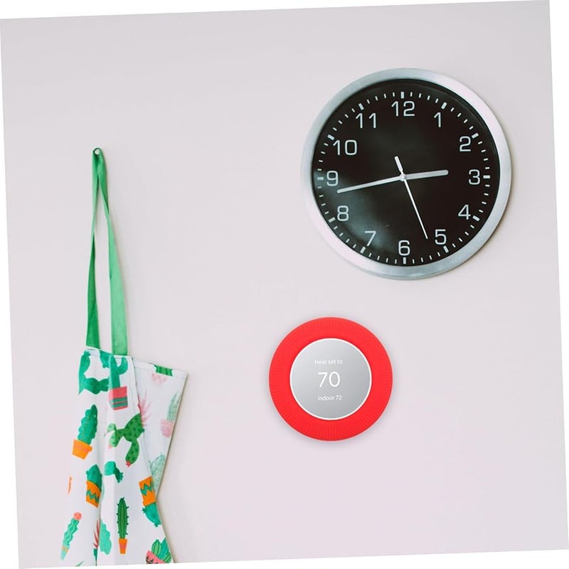 Nest Thermostat Silicone Wall Plate Cover Easy Installation Impact Resistant - Image 3