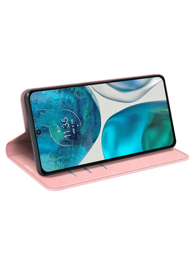 اس-توب جراب لهاتف Motorola Moto G52 4G جراب هاتف جلدي مغناطيسي بتصميم كلاسيكي - Image 5