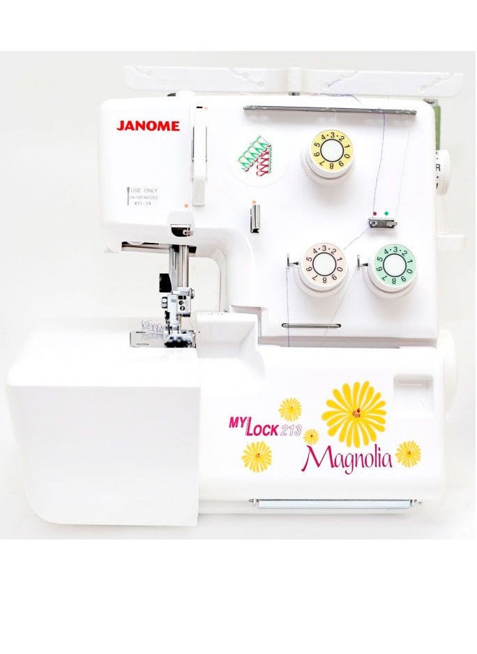 Janome - My Lock 213 Magnolia Overlocker - Image 1