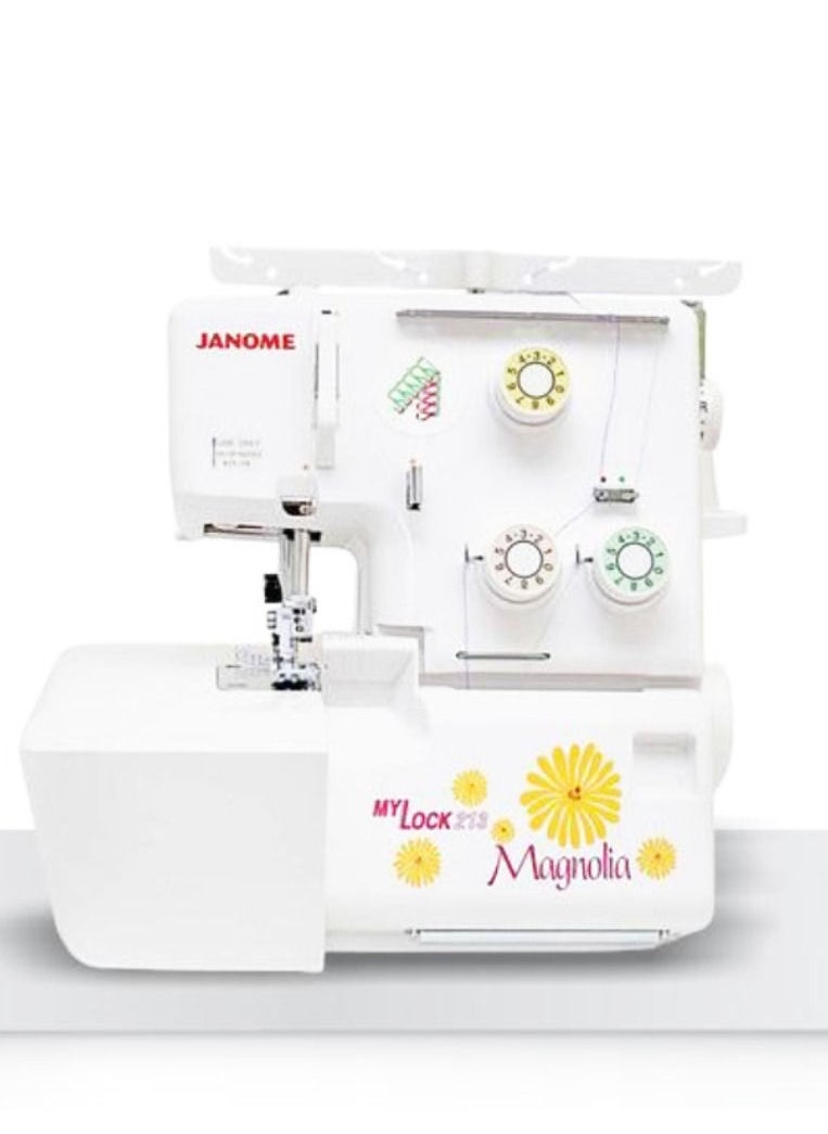 Janome - My Lock 213 Magnolia Overlocker - Image 1