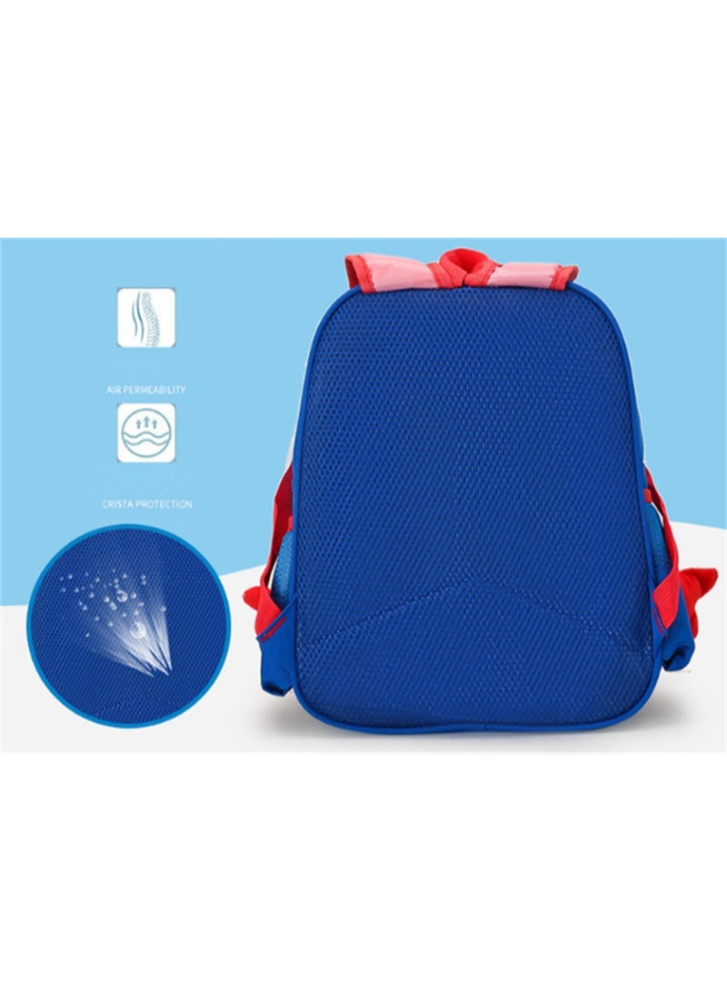 Kids Spiderman Backpack, 3D Marvel Heroes School Bag Kids Bag for Boys Girls, 3-9 Years Old (8920, Blue) - Image 5