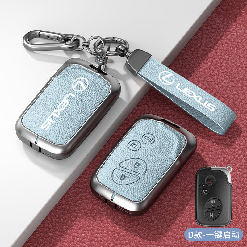 LEXUS Luxury Zinc Alloy Key Case for Lexus Models - Compatible with ES200, ES300H, RX300, RX350H, NX260, and more - Image 1