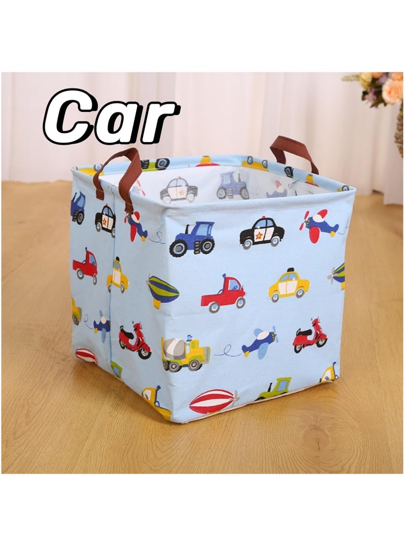 3pcs Foldable Closet Organizer with Handles Colorful Animal Waterproof Packing Cube Toy Box Storage Bin Basket for Drawer Shelf Laundry Bathroom Toilet Home Household Essentials - Image 4