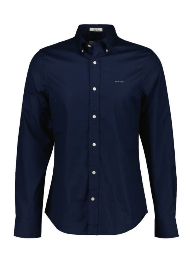 Gant Slim Fit Pinpoint Oxford Shirt - Image 1