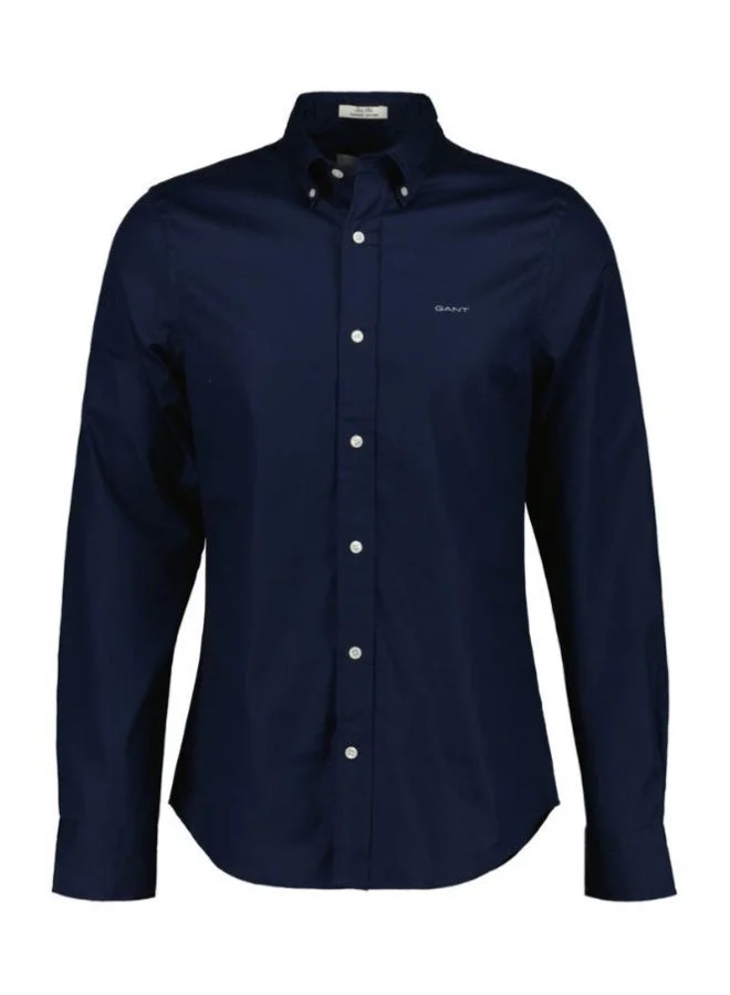 Gant  Gant Slim Fit Pinpoint Oxford Shirt for Men | Best Price UAE