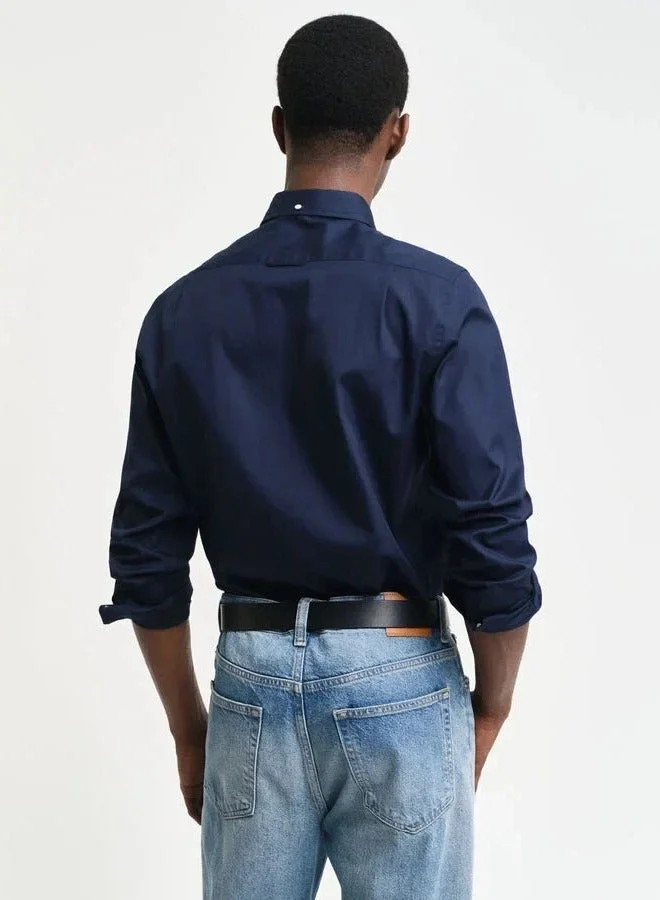 GANT Gant Slim Fit Pinpoint Oxford Shirt