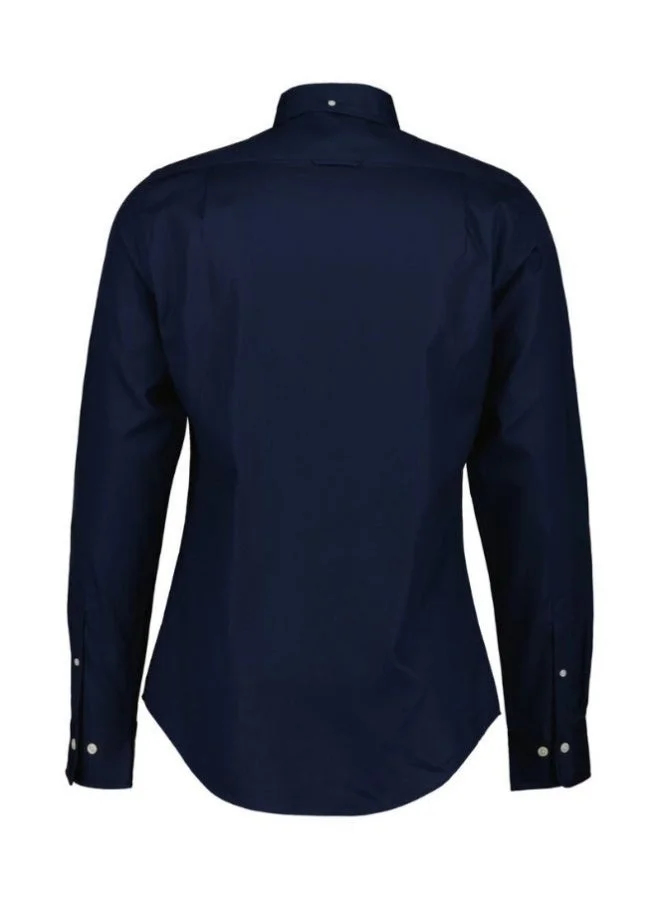Gant  Gant Slim Fit Pinpoint Oxford Shirt for Men | Best Price UAE