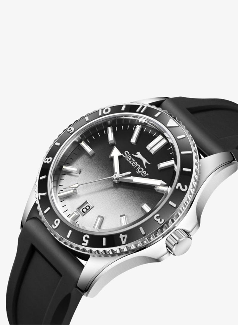 Slazenger Men's Silicone Analog Watch SL.9.2531.1.03 - 42 mm - Image 5
