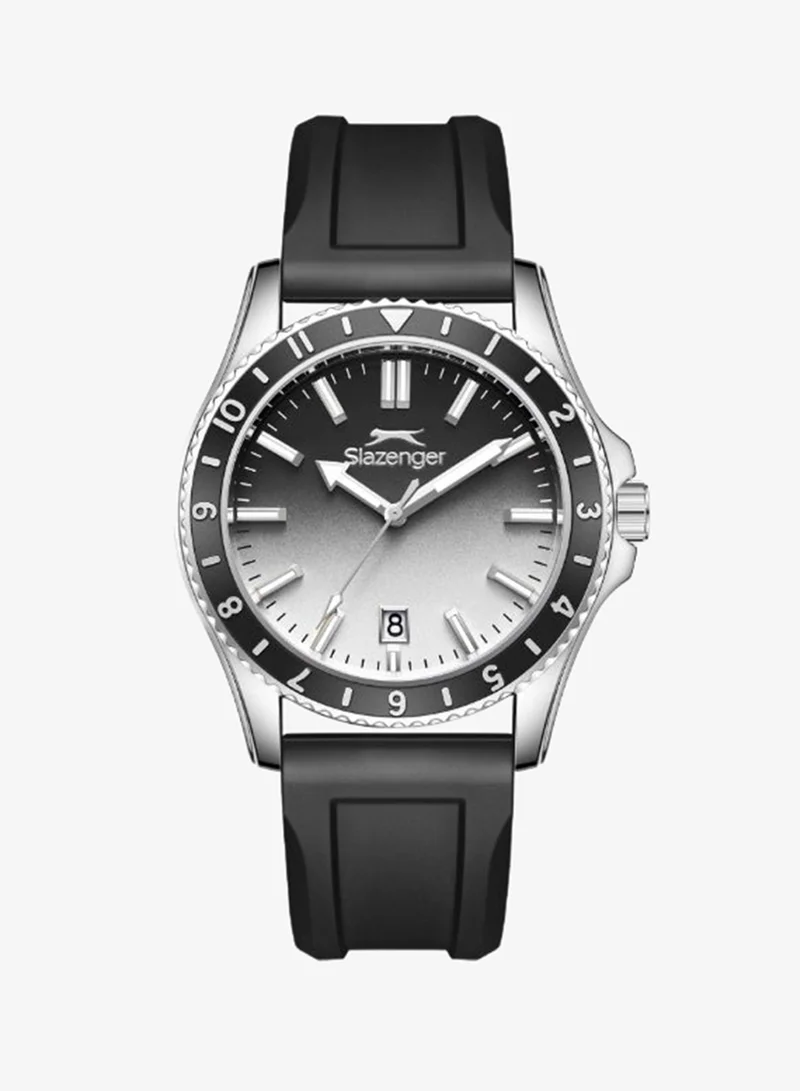 Slazenger Men's Silicone Analog Watch SL.9.2531.1.03 - 42 mm