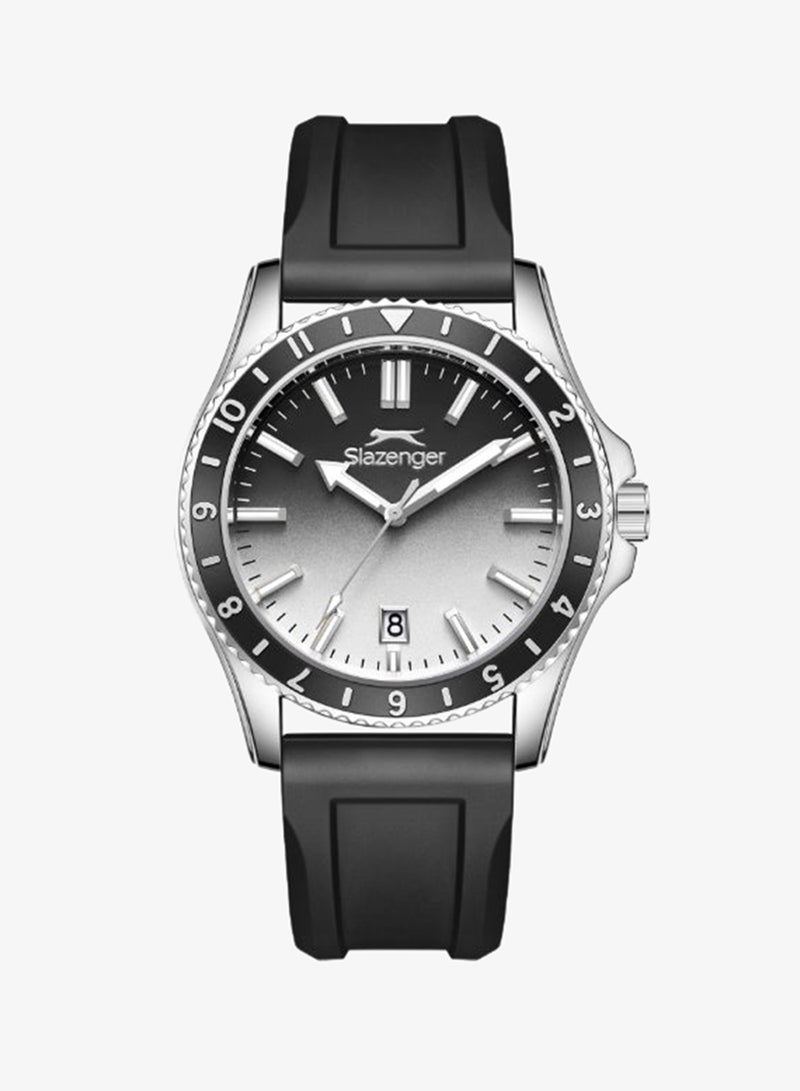 Slazenger Men's Silicone Analog Watch SL.9.2531.1.03 - 42 mm - Image 1
