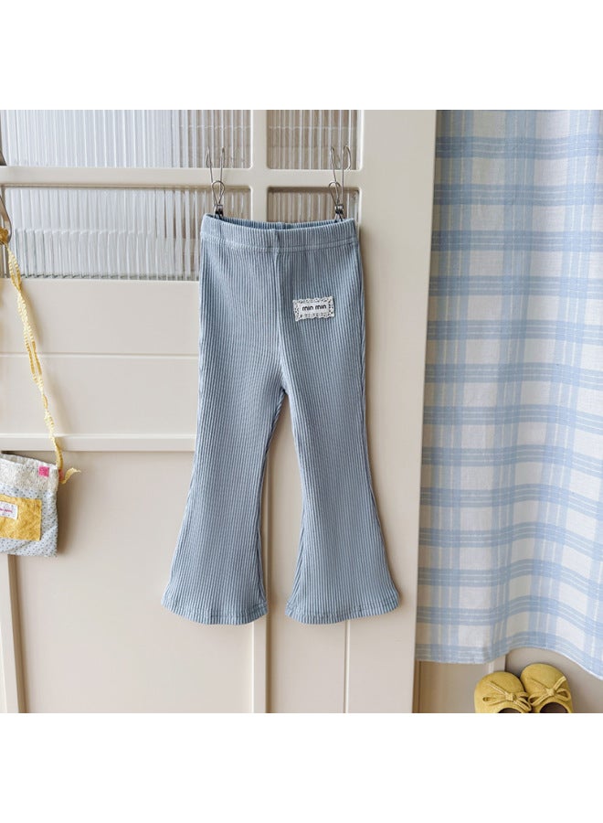 Girls' Bell Bottom Pants, Children's Season Yoga Pants, New Girls' Shark Pants