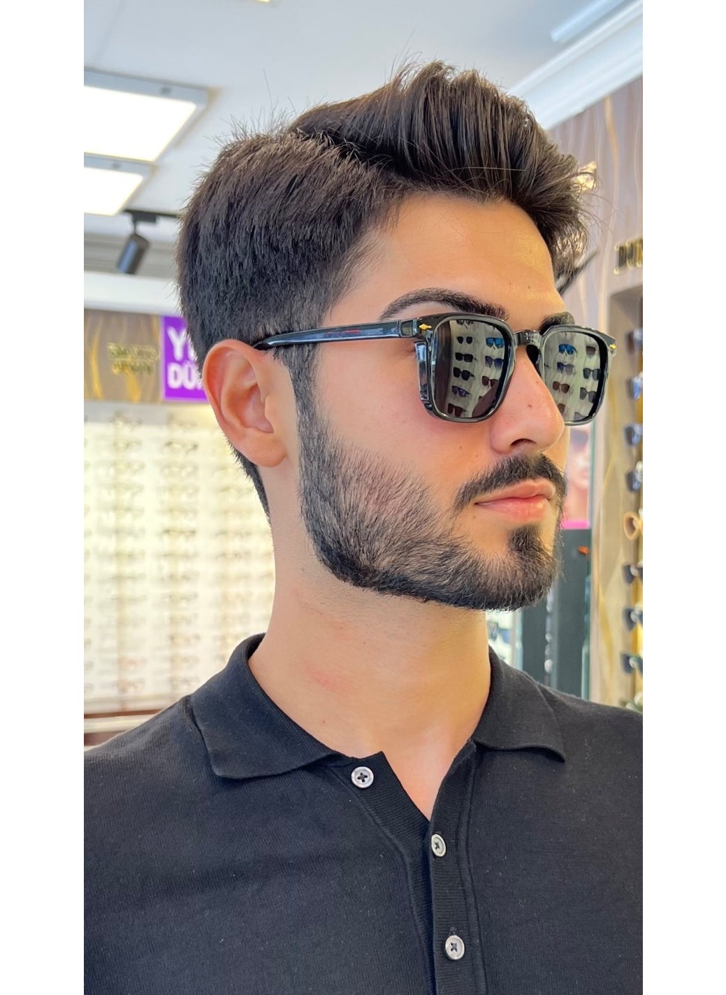 Polo Exchange 1002 01 Smoked 47 Sunglasses  - Image 3
