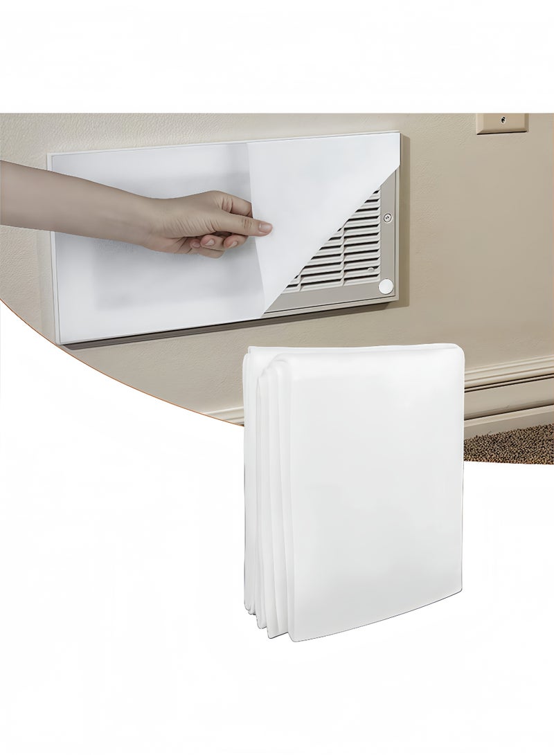 Peachjoy 10pcs Air Vent Register Filters Paper, Anti Dust Net Strainer, Air Condition Filter for Filter Air Conditioner Vent Filtration Dust Odors 39 * 34cm - Image 1