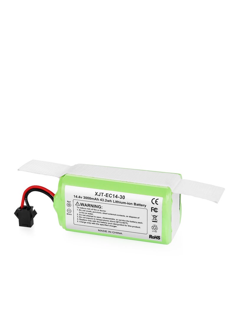 مناسبة لبطارية كنس Ecovacs 14.4V2600mAh المتوافقة مع Eufy RoboVac30  - Image 2