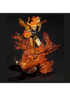 FIGUARTS ZERO NARUTO SHIPPUDEN - NARUTO UZUMAKI -KURAMA- KIZUNA RELATION BY BANDAI TAMASHII