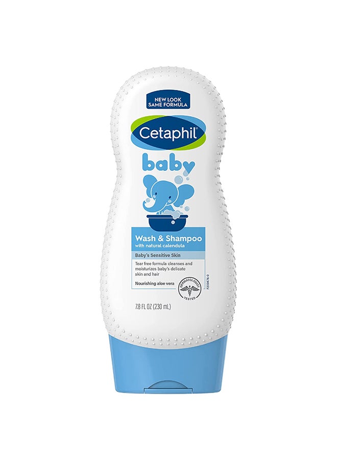 Cetaphil Baby Wash And Shampoo With Natural Calendula - Image 1